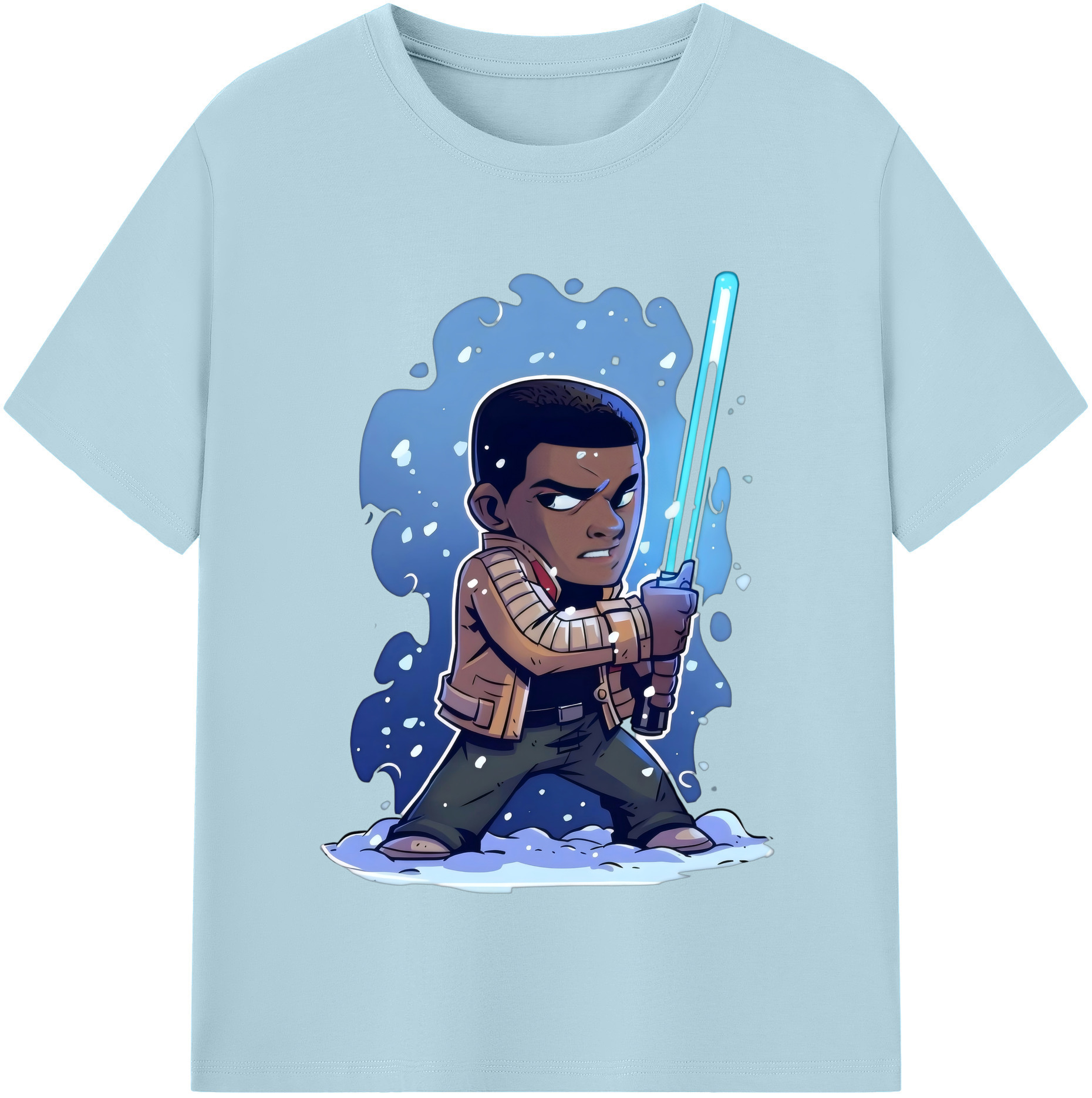 （画像用） スター・ウォーズ Star Wars 綿100％半袖Tシャツ（フロントプリント）